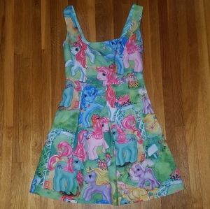 My Little Pony Silky Dress Size Small Hot Topic